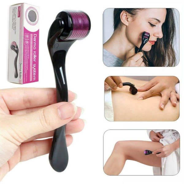 combo pack marble jade roller with stone marble ice roller facial massage derma roller pack of 3 2 3