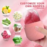 combo pack marble jade roller with stone marble ice roller facial massage derma roller pack of 3 2 5
