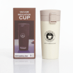 hot cold stainless steel vacuum flask 380ml double wall insulated water bottle leakproof coffee tea thermos travel mug random color 1