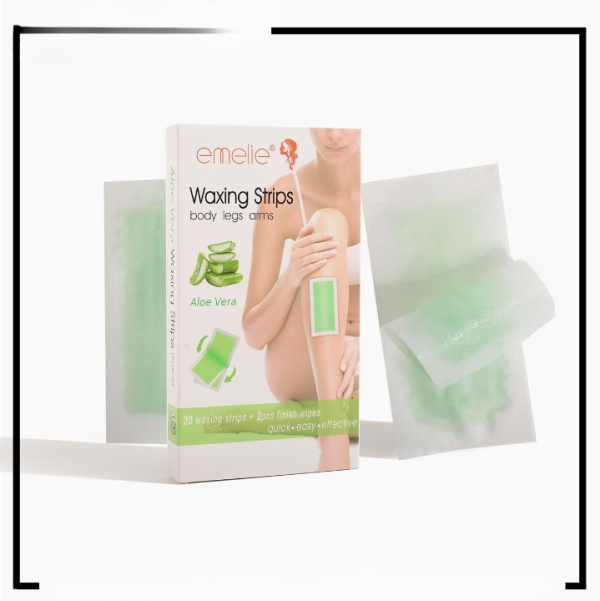 pack of 20 waxing strips easy hair removal strips for smooth skin delivered in random flavore 1