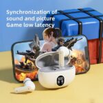 professional display earbuds stereo 895b wireless bluetooth earbuds mic in ear headphones with led display type c fast charging bluetooth 5 3 for android iphone with cable with box random 2 2 (6)