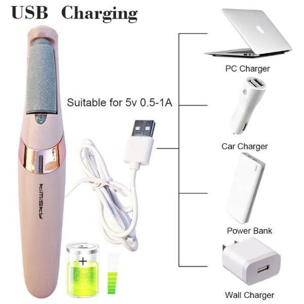 rechargeable electric pedi foot filer effective callus remover for soft smooth feet 2 (3)