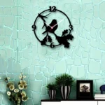 sparrow decorative 3d wooden wall clock for living room bedroom office kitchen etc mdf wall clock 3