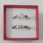 1 pair of couple ring for engagement and friendship gift stainless steel ring 4 (2)