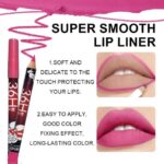 36h jumbo lip liner pencil pack long lasting nude red pink shades for smooth lip definition 2