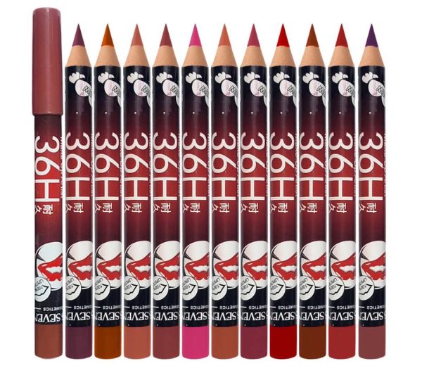 36h jumbo lip liner pencil pack long lasting nude red pink shades for smooth lip definition 3